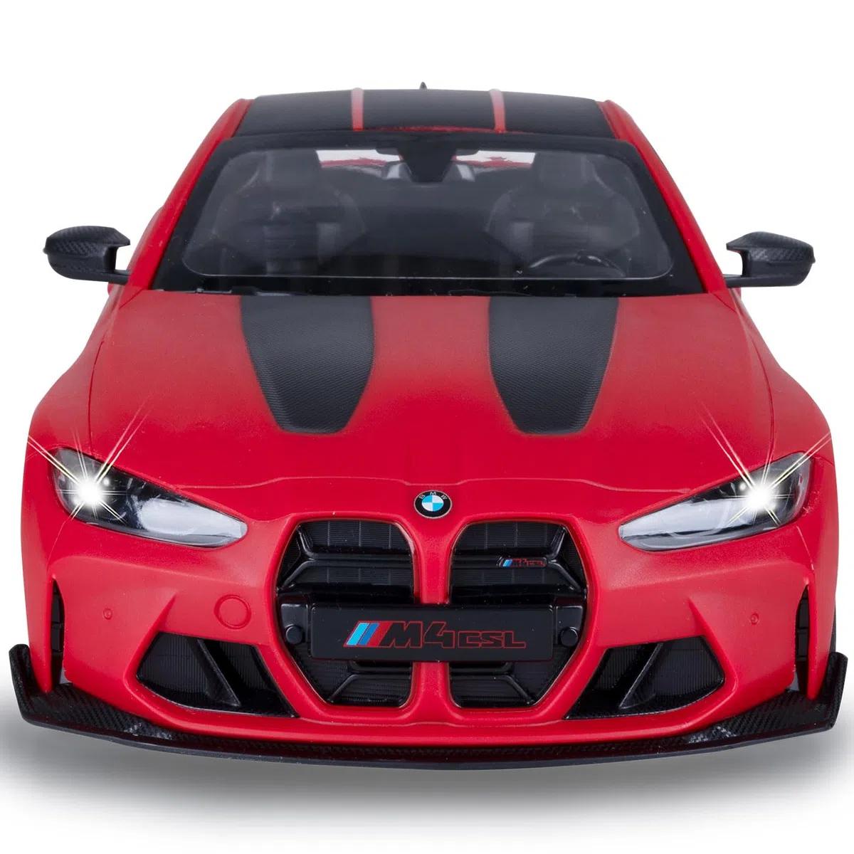 JAMARA Voiture de Course télécommandée BMW M4 CSL 402270 - Échelle 1:16 - Rouge - 2,4 GHz - pour Enfants à partir de 6 Ans - Idée Cadeau