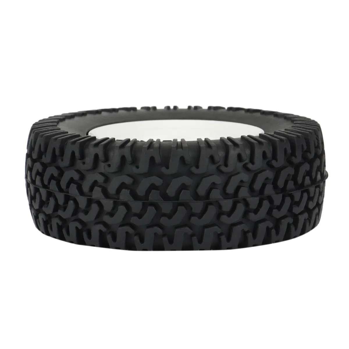 RC Pneus Jante Compatible avec Axial 90069 D90 TF2 pour Tamiya CC01 LC70 pour MST 1/10 RC Crawler Car Lot De 4 Pneus De Jante De Roue À pour Talon en Métal 1,55