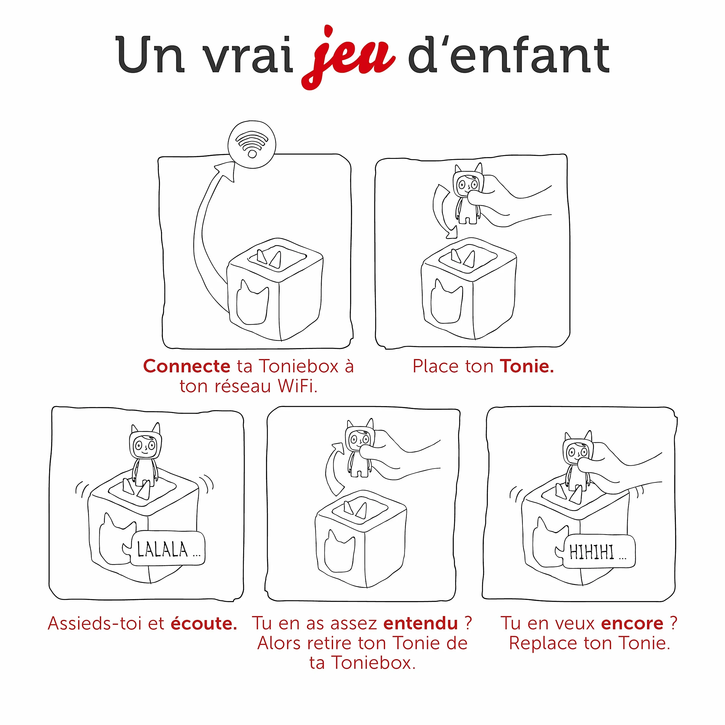 tonies Figurine Gigantosaurus : Mazu, Personnage avec Histoire Audio pour conteuse Toniebox, audioconte 4 Ans et Plus - boîte à Histoires Vendue séparément