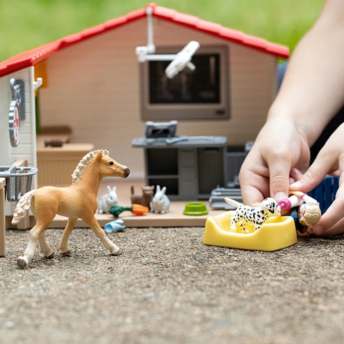 Schleich Cabinet vétérinaire avec Animaux