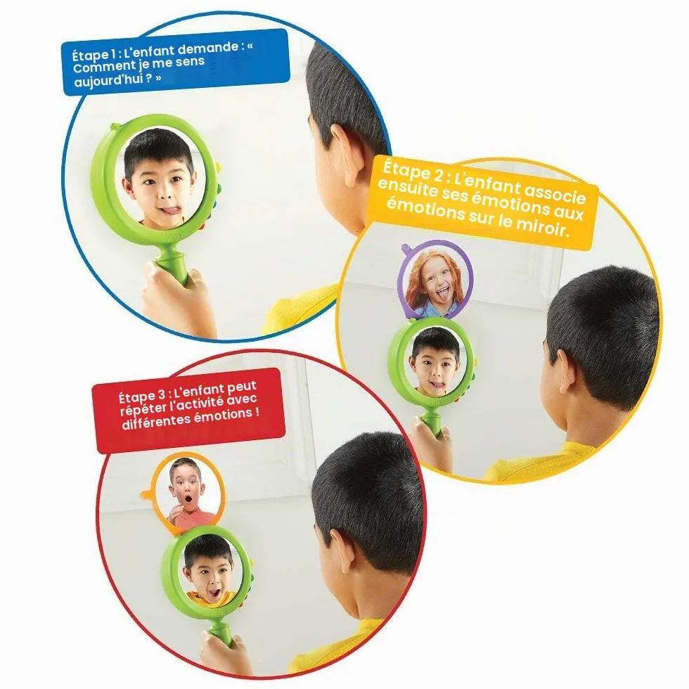 Learning Resources Miroir des sentiments , jeu de 4