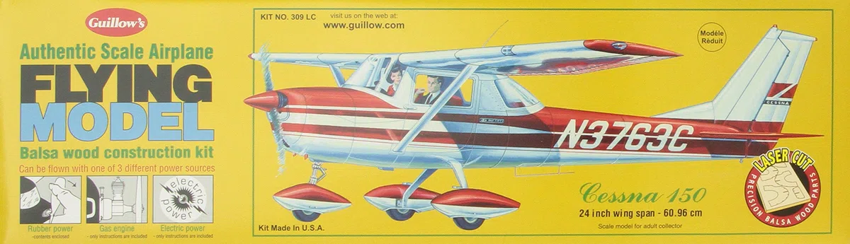 Guillows G309 Cessna 150 (Balsa Kit)