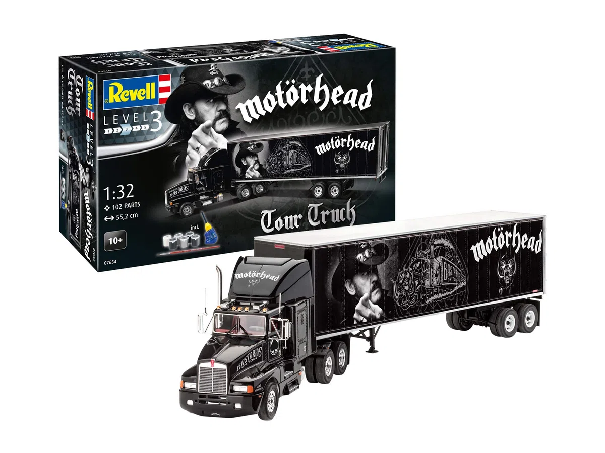 Revell 07654 - Coffret Cadeau Maquette Camion Motörhead à Construire, échelle 1/32
