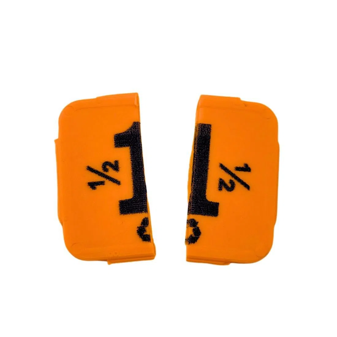 CombiCraft 1000 jetons événementiels séparables en Orange fabriqué en Plastique recyclé, destiné comme jetons de Festival, jetons de Consigne ou comme jetons de buvette