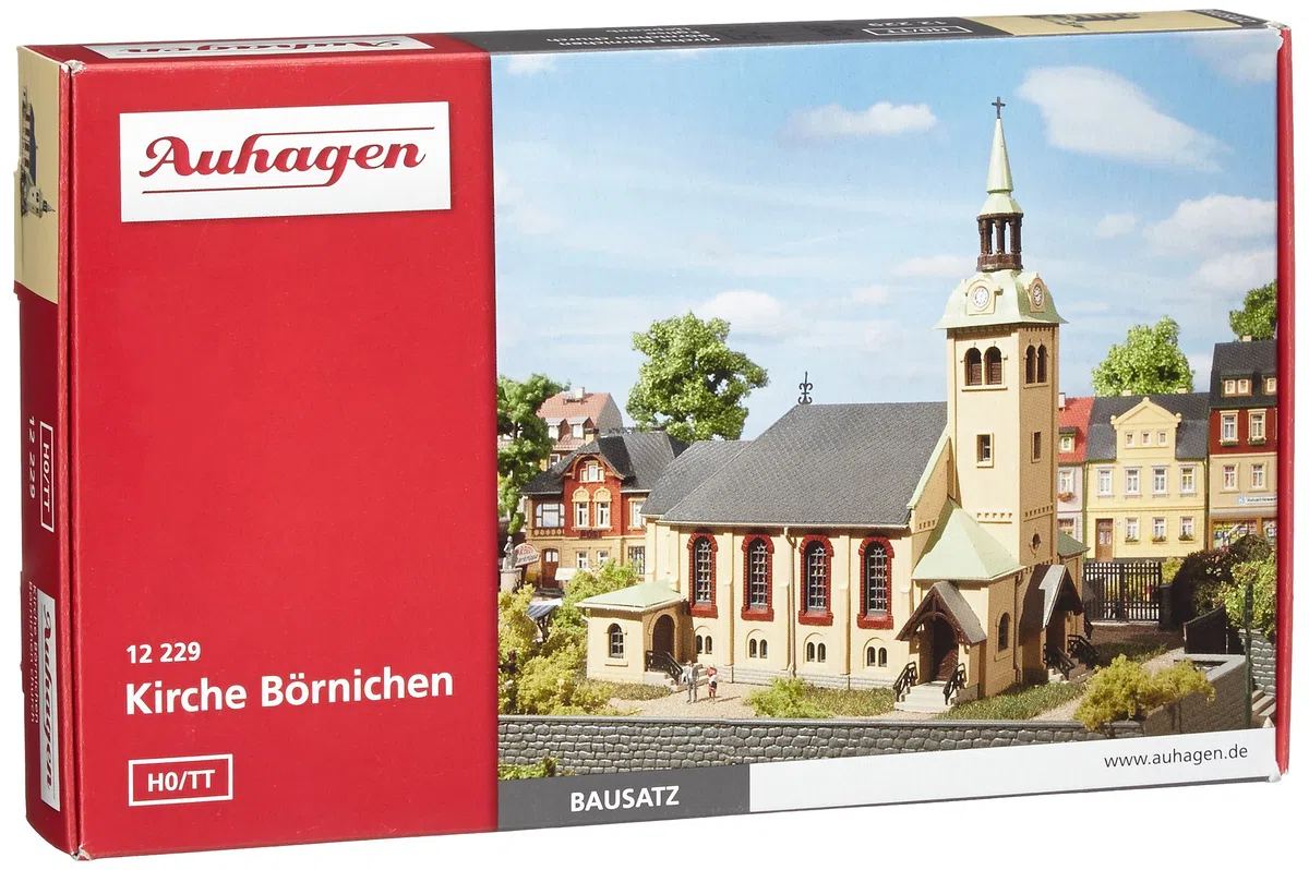 Auhagen - 12229 - Modélisme Ferroviaire - Bâtiment - Eglise, Blanc