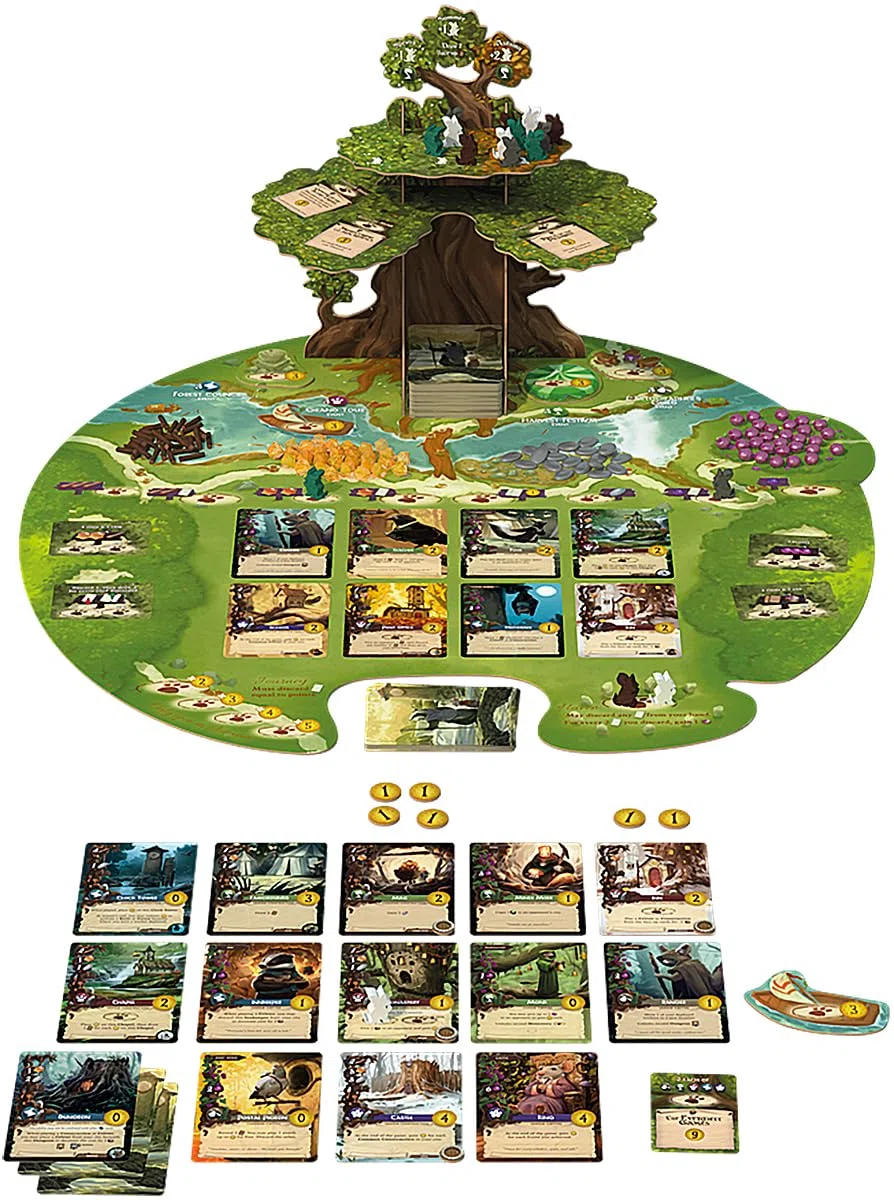 Starling Games , Everdell 2nd Edition , Ages 10+ , 1-4 Players , 40-80 Minute Playing Time
