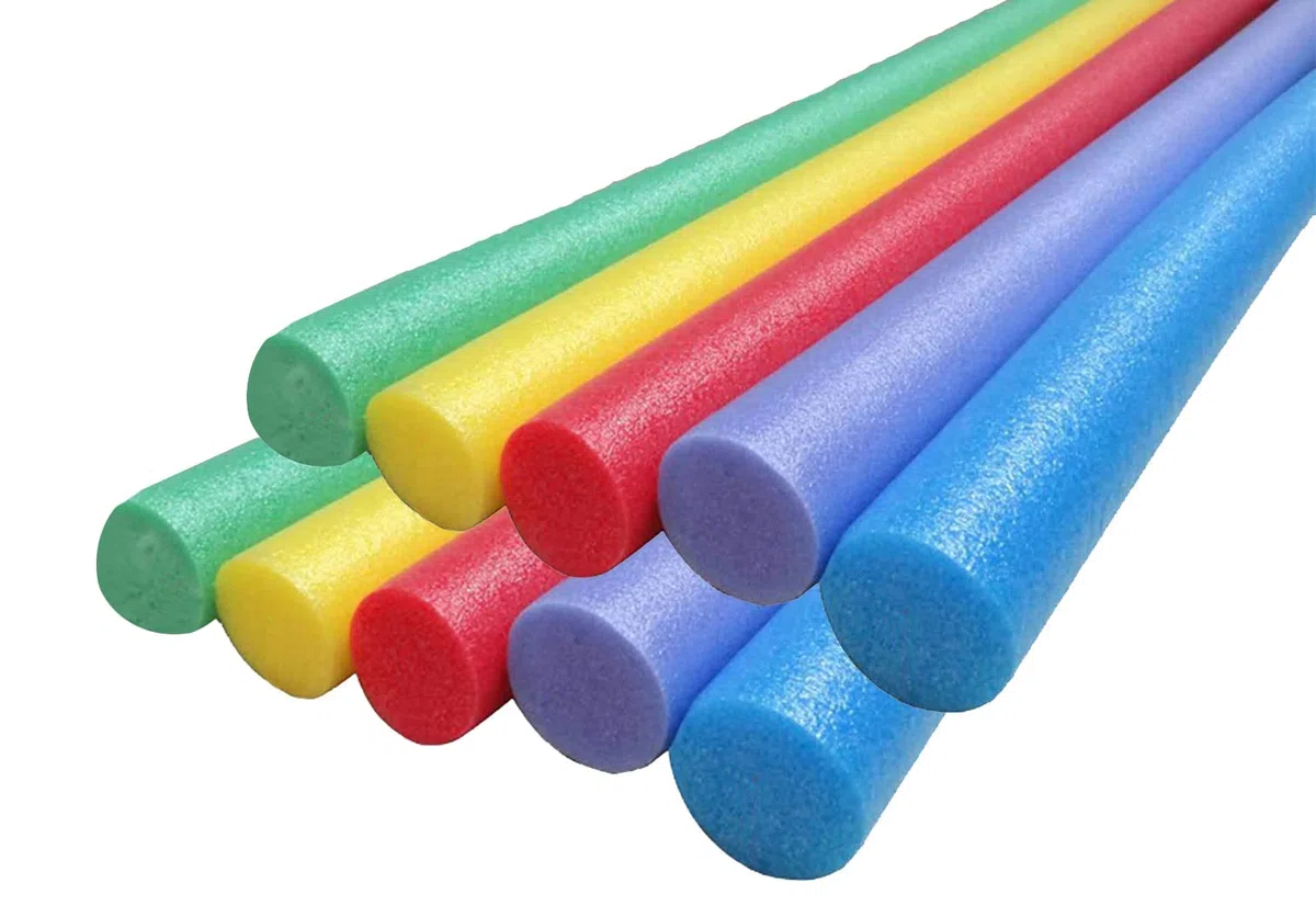 Lot de 10 frites de piscine - Frites aquatiques - Barre en mousse