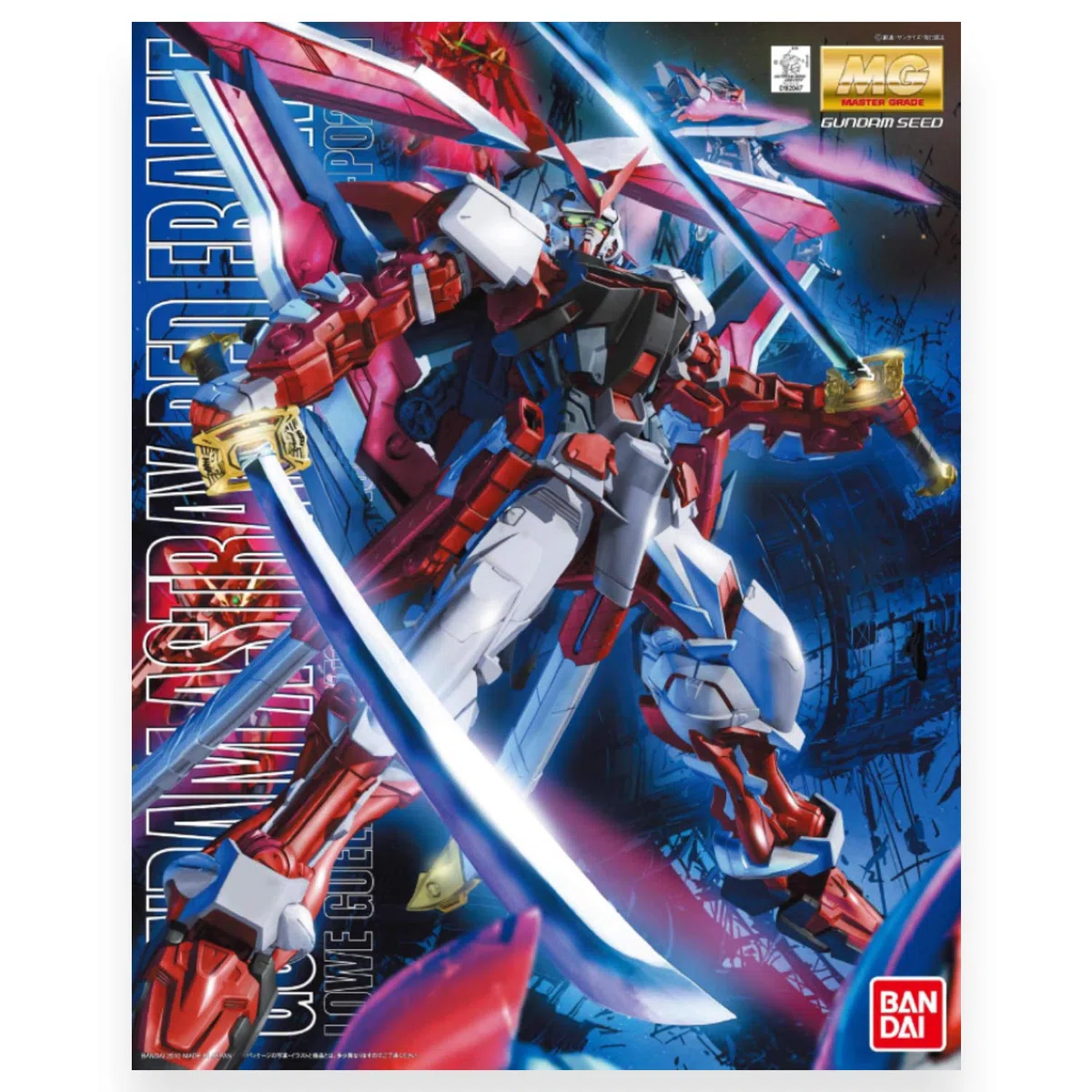 Gunpla Bandai - Maquette Gundam - MG 1/100 ASTRAY Red Frame Revise - Robot à Construire - 83103P/2072104