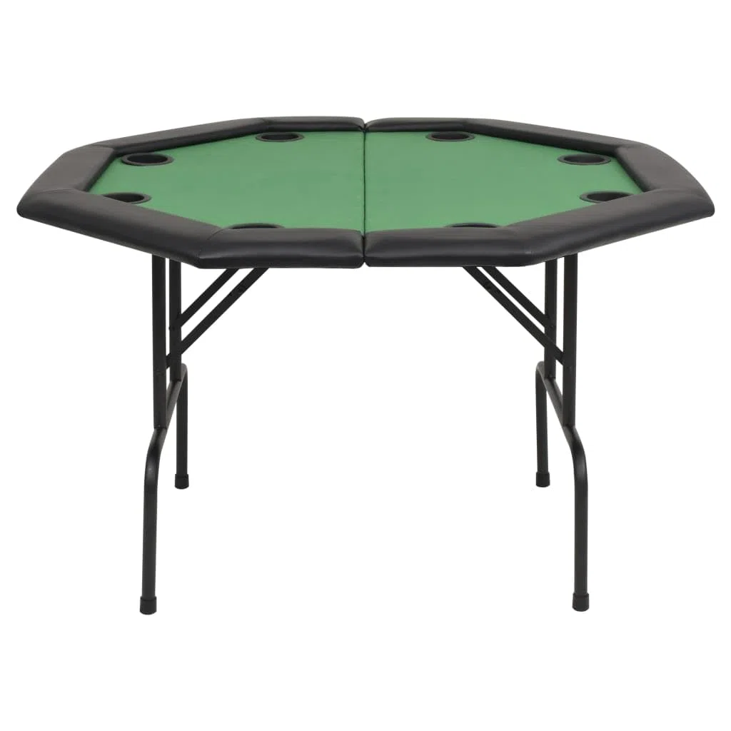 Générique Table de Poker Pliable pour 8 Joueurs 2 Plis Octogonale Vert,Meubles,Tables,Tables de Poker & de Jeux,Vert,19.16 KG,80211
