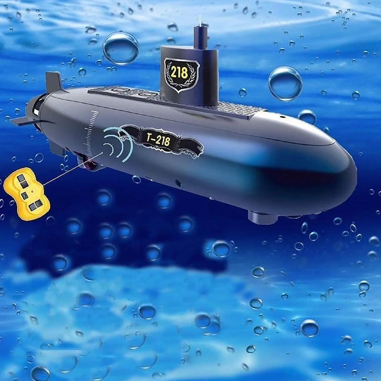 Générique Mini sous-Marin rc 6 canaux télécommande sous l'eau Bateau rc Bateau étanche plongée Rechargeable Enfants Jouet Cadeau