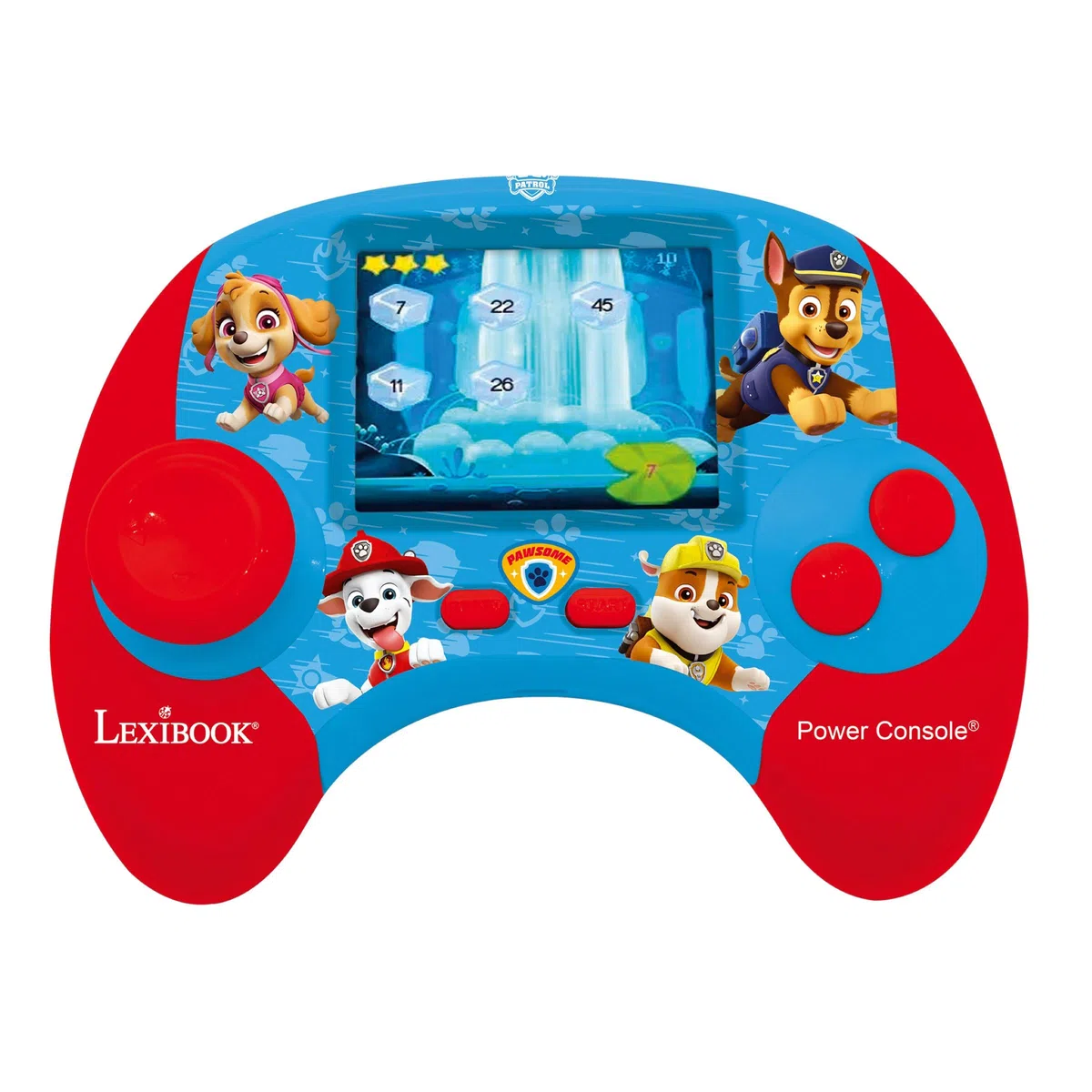 Lexibook, Paw Patrol, Power Console, Console de Jeu éducative bilingue avec 100 activités, Anglais/Italien, JCG100PAi5