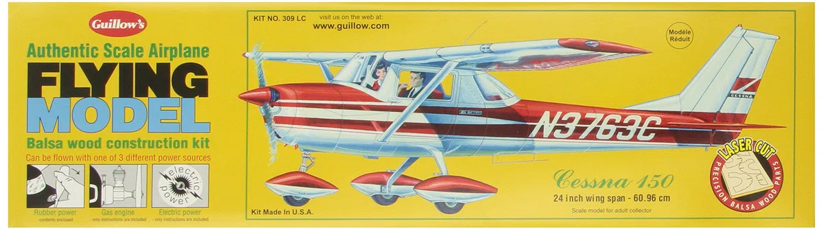 Guillows G309 Cessna 150 (Balsa Kit)