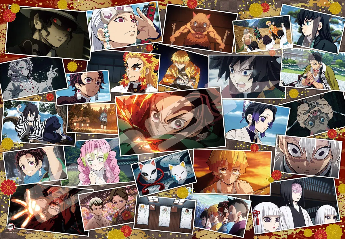 ensky 1000 Piece Jigsaw Puzzle Demon Slayer Kimetsu no Yaiba Overflowing Thoughts (51x73.5cm)