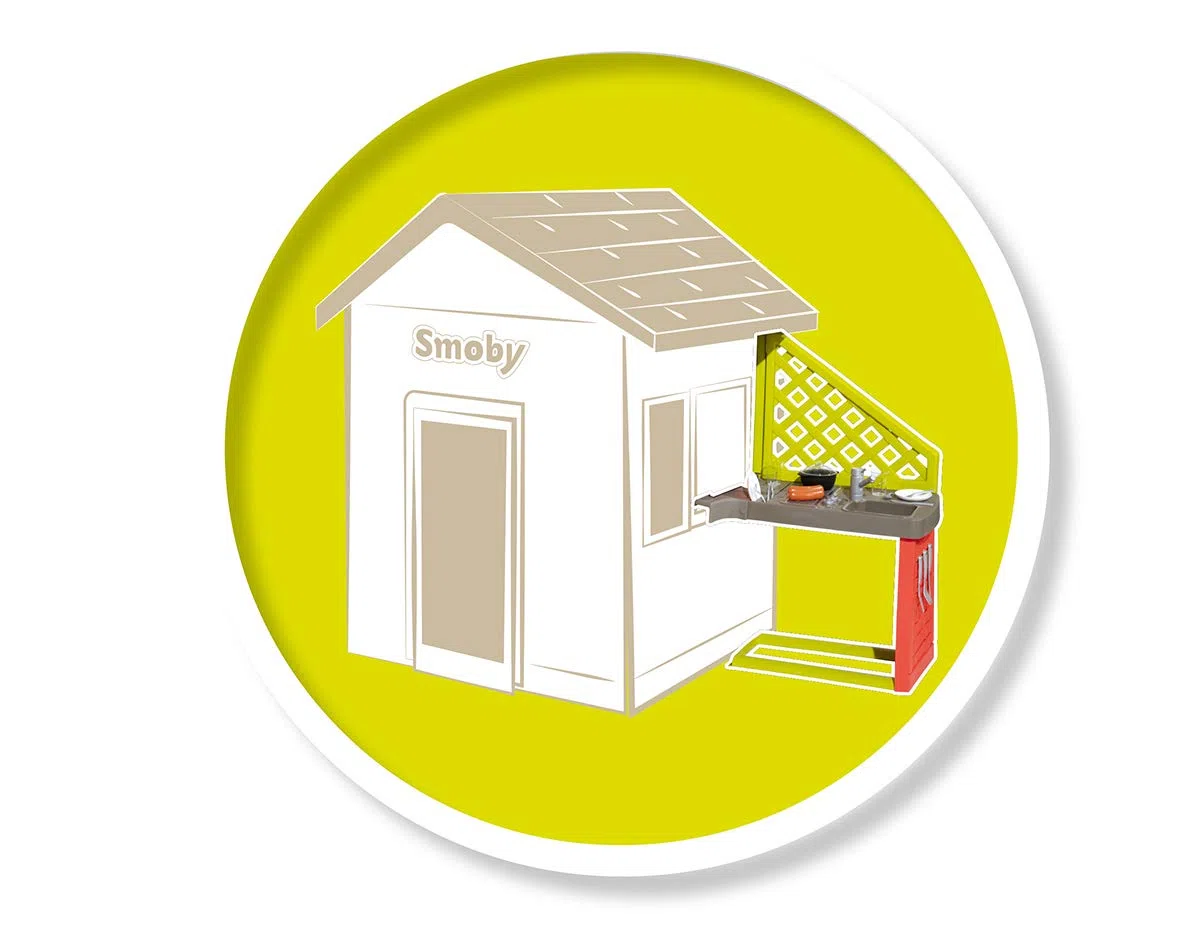 Smoby - Cuisine d'Eté - Accessoire de Maison Smoby - 17 Accessoires - 810901WEB