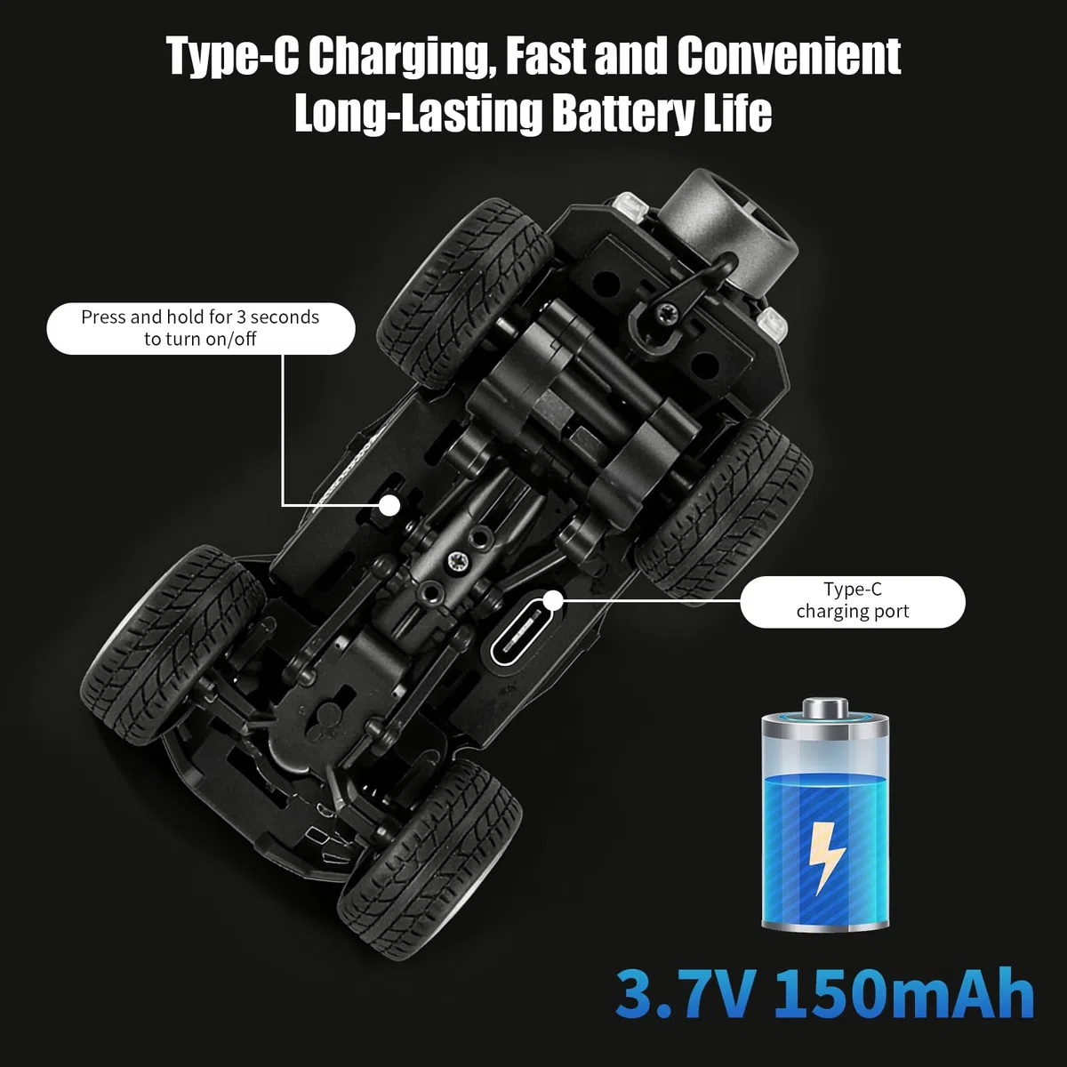 OBEST Voiture Télécommandée avec Caméra, 2.4 GHz RC Camion, Contrôle par Application, WiFi Transmission Photo, 2 Modes de Vitesse, Carrosserie en Alliage Truck pour Adultes et Enfants