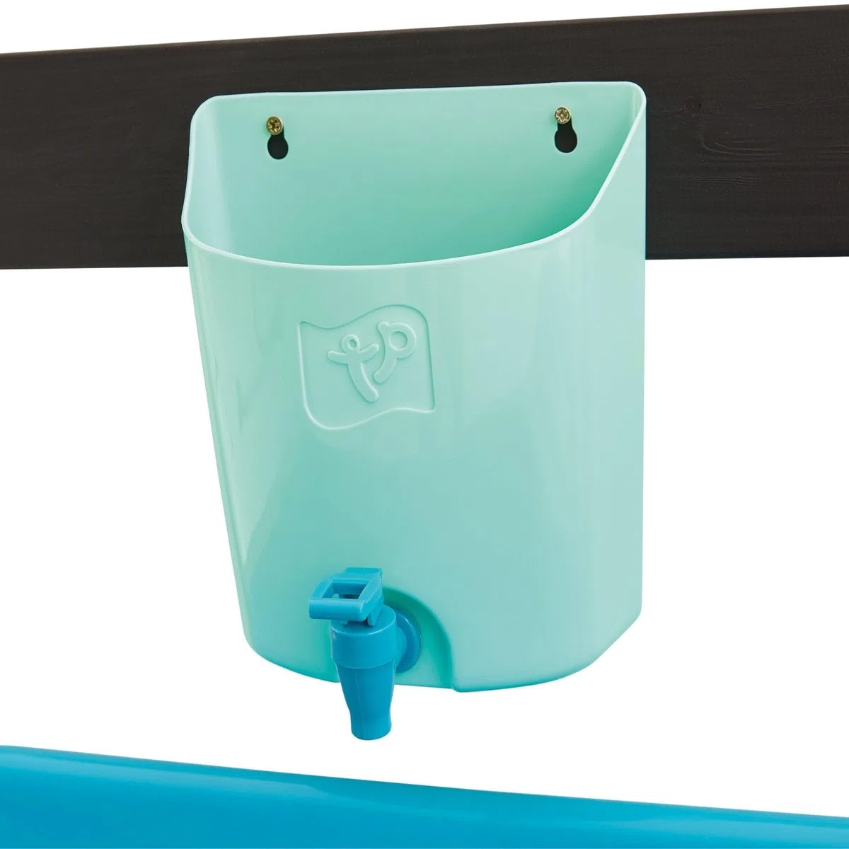 TP Toys Cuisine Extérieure en Bois avec Réservoir à Eau et Ustensiles – 81 x 36 x 56 cm – Jeu d’Imitation pour Enfants dès 3 Ans – Fixation Facile – Jouet Jardin Compact, Vert