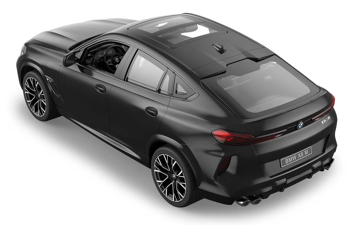 JAMARA BMW X6 M 1:14 2,4 GHz – Pare-Brise Transparent, éclairage LED, Voiture RC