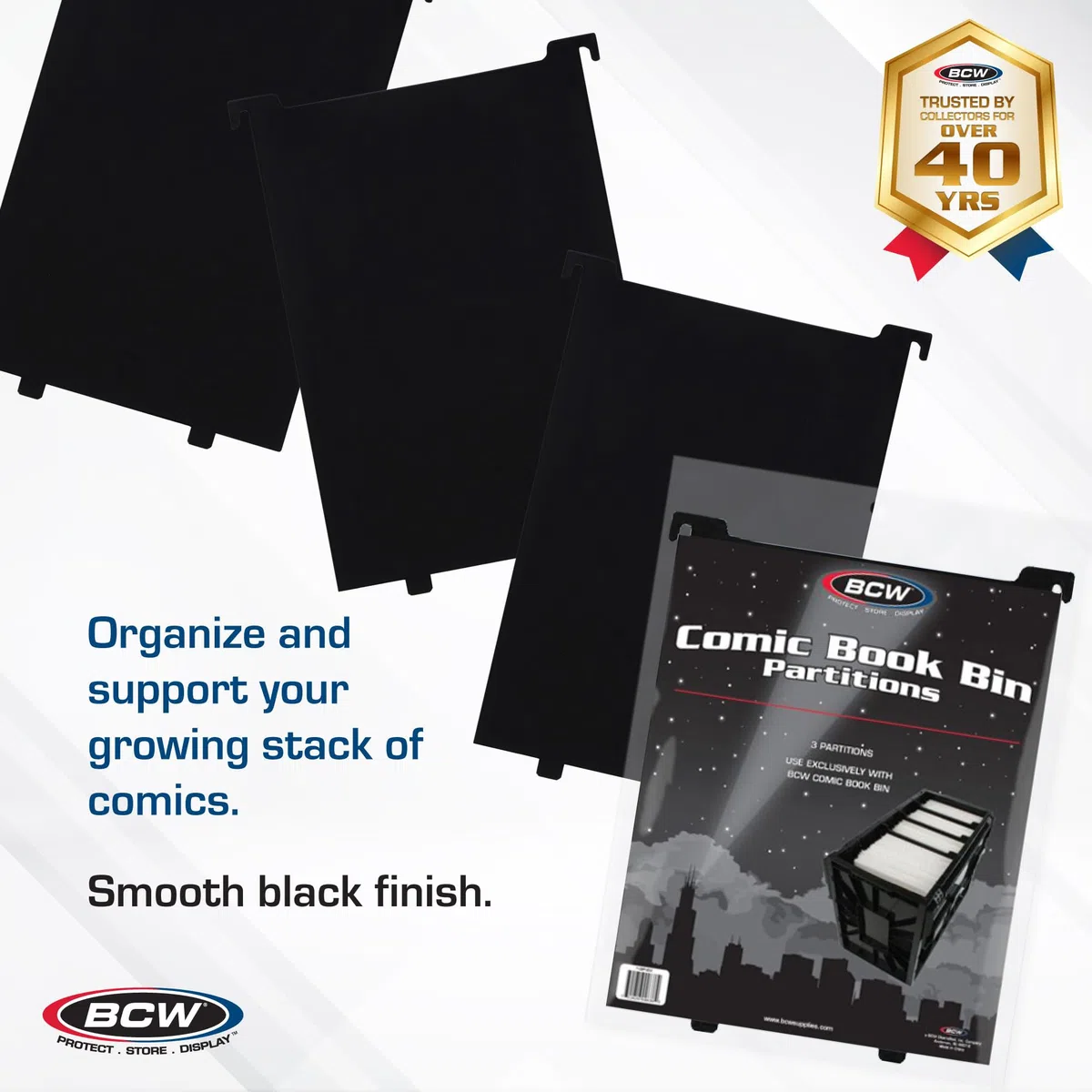 BCW Cloisons de rangement pour bandes dessinées - 6 ct