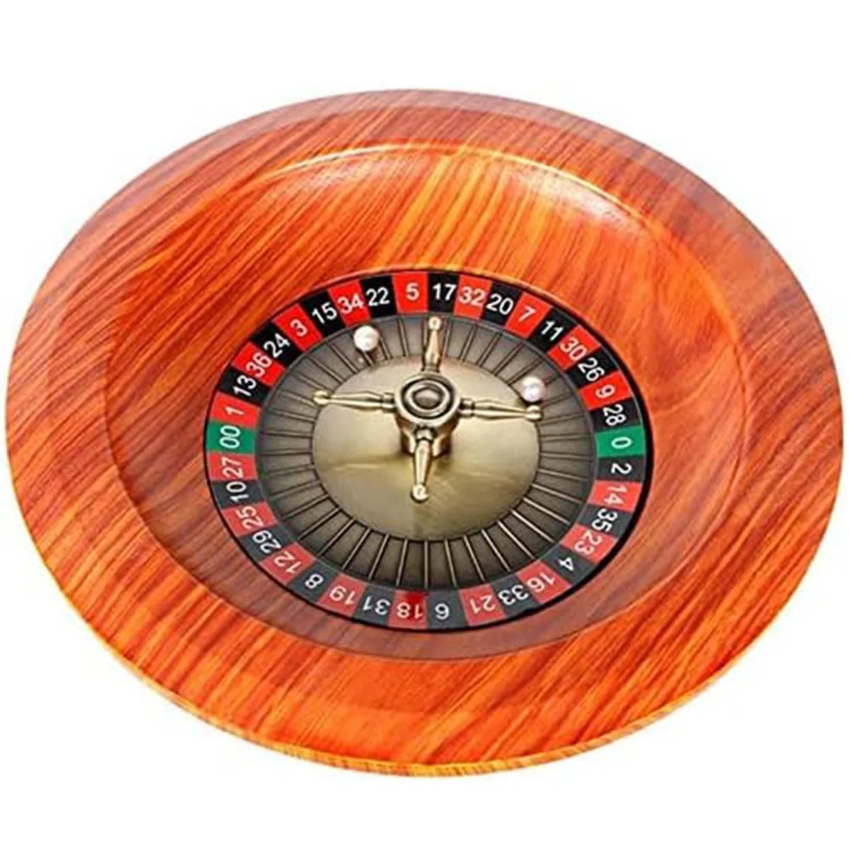 Roue de Roulette en Bois Ensemble de Jeu de Roulette de Casino Table et Roue de Roulette Jeu de roulettes en Bois de 12 Pouces Loisirs pour Une Soirée en Boîte de Nuit,02
