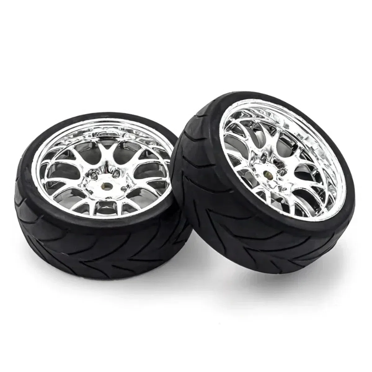 Composants ModèLe Rc pour Redcat pour Hpi pour Tamiya pour Hsp 144001 94123 94122 CS 1/10 Rc Dépasser Voiture Tourisme 4 Pièces 66mm sur Pneus Route Jantes 12mm Moyeu Hexagonal