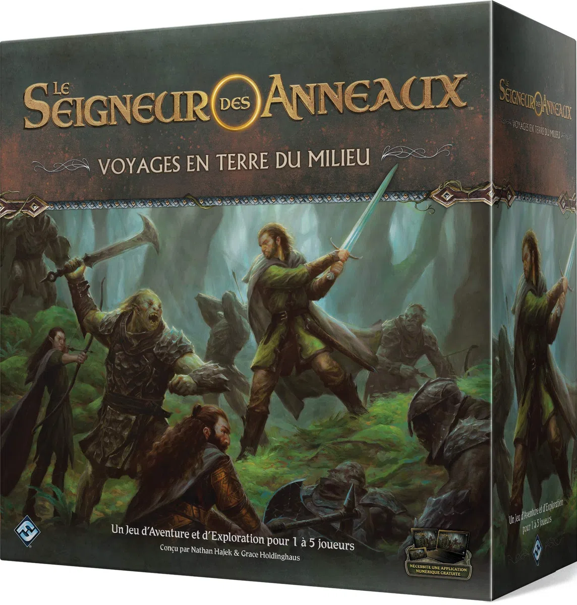 Asmodee - LE SEIGNEUR DES ANNEAUX : Voyages En Terre Du Milieu