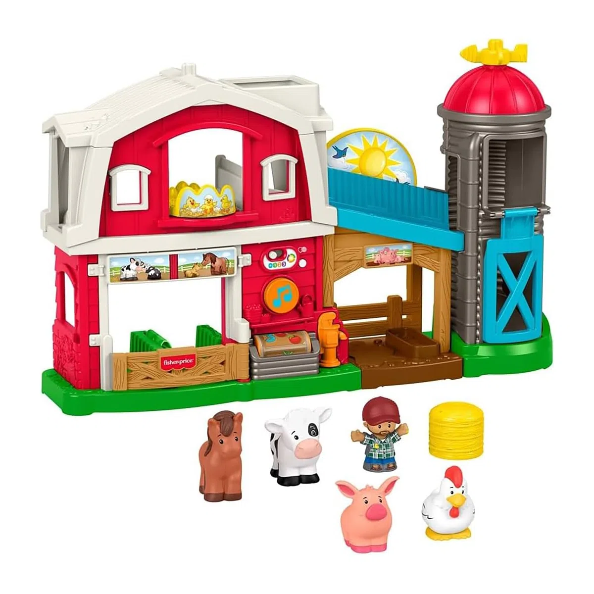 Fisher-Price Little People - JGX09 - Jeu Musical et éducatif pour Enfants à partir de 1 an - Version multilingue