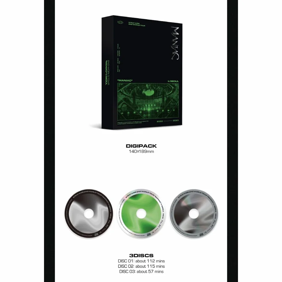 Genie Music Stray Kids - Stray Kids 2nd World Tour Maniac in Seoul DVD