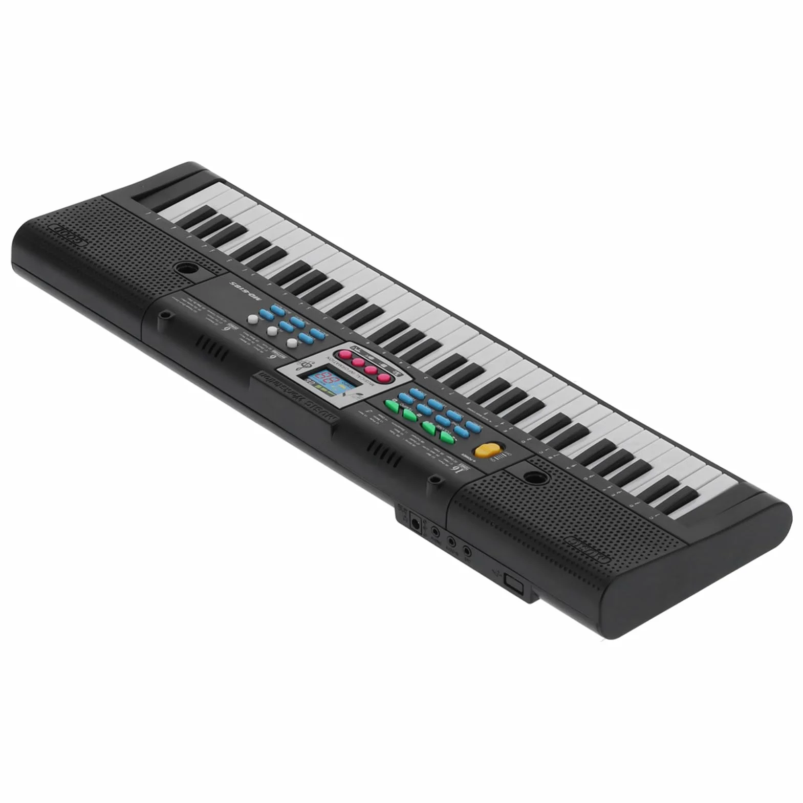 Piano électrique 61 Touches pour les Débutants avec des Caractéristiques Microphones et Polyvalentes
