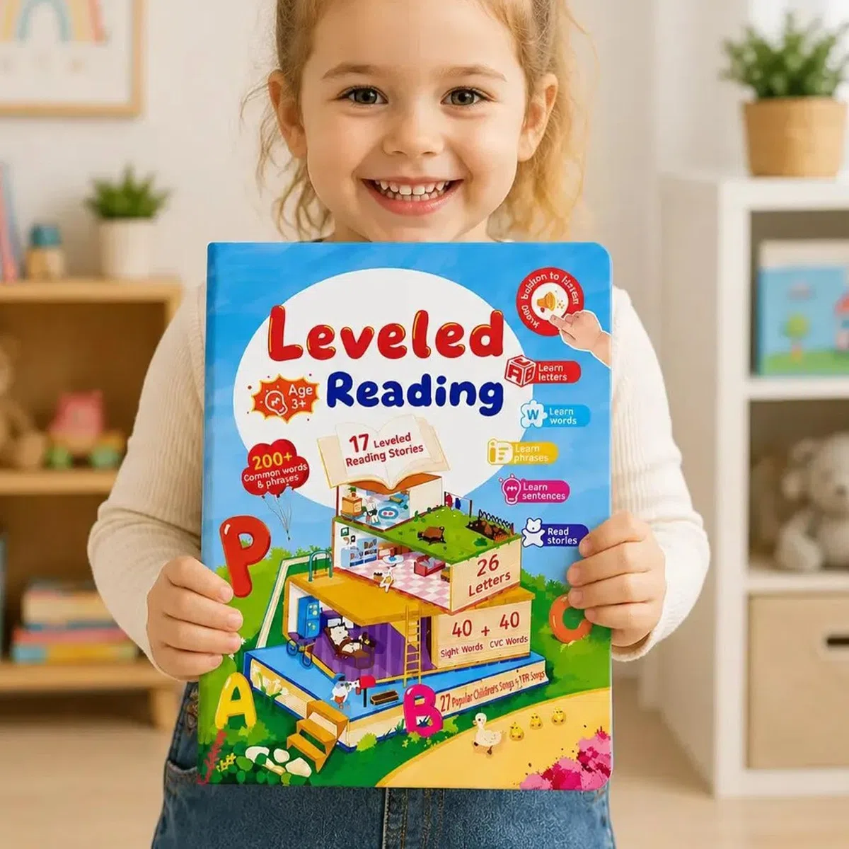 Livres Sonores pour Livre Audio Interactif d'apprentissage du Vocabulaire