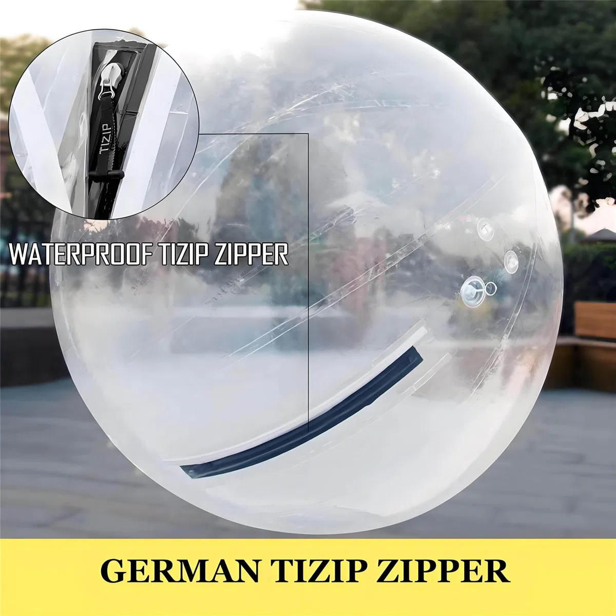 Ballon De Marche Gonflable GéAnt Pour Piscine, 0,18 Mm, Avec Pompe à Air 800 W, Pour Piscine, Lac, Plage,2.5m