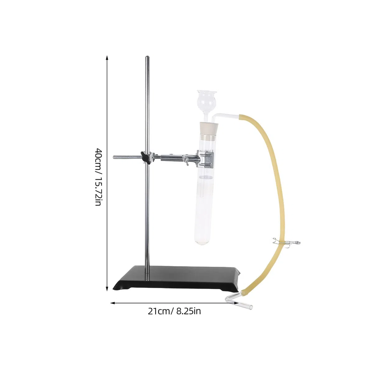 ULTECHNOVO Kit de Laboratoire Appareil de Production d'Hydrogène et Dioxyde de Carbone Portable Compact en Matériaux Stables pour Enseignement Scientifique et Démonstrations Pédagogiques