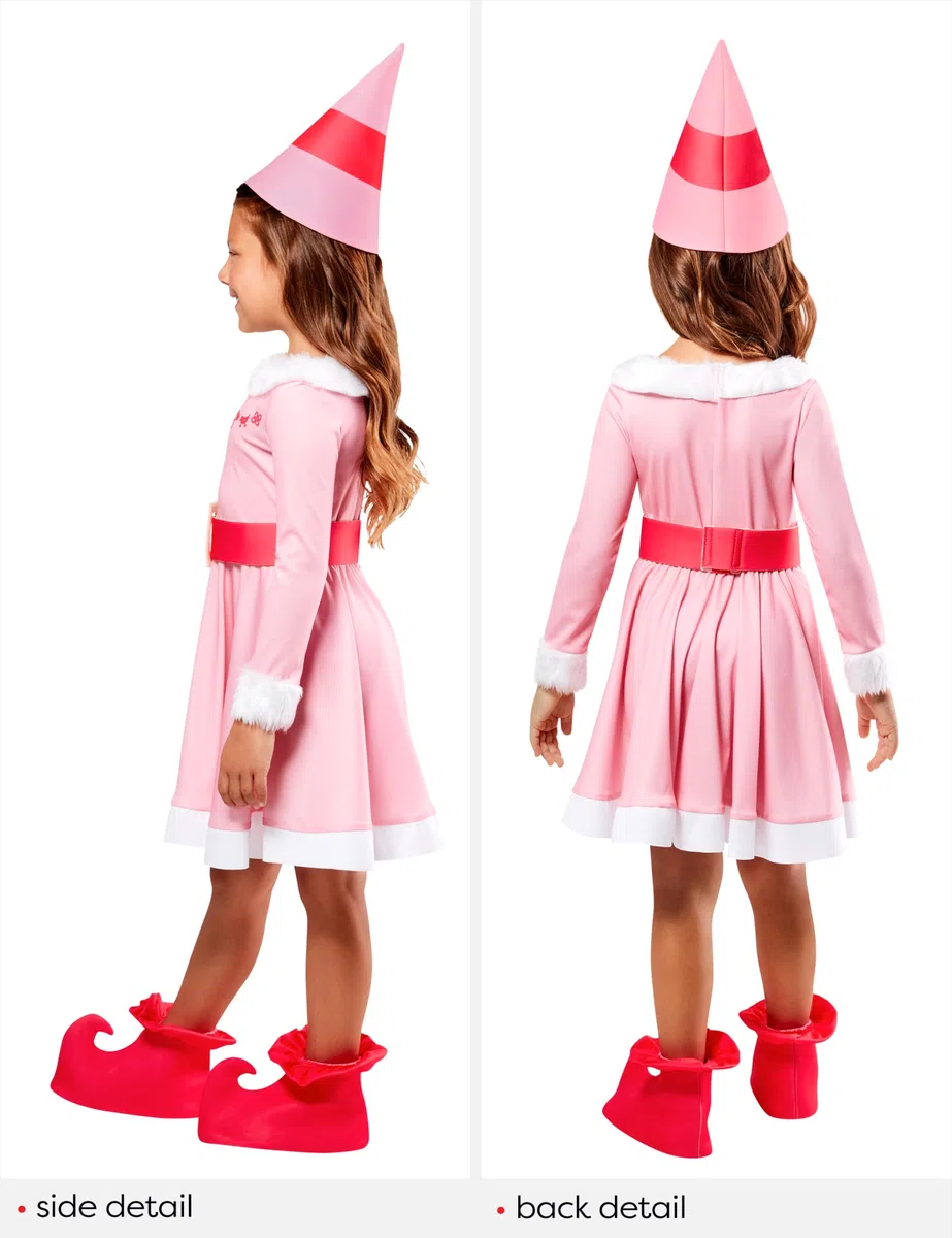 Rubie's Costume d'elfe du film Jovie pour fille - Robe et chapeau