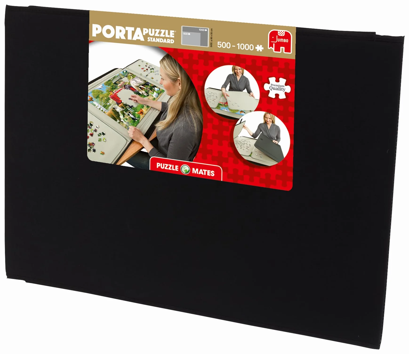 Jumbo Games Portapuzzle - Grand Tapis de Puzzle pouvant contenir jusqu'à 1000 pièces et Accessoires