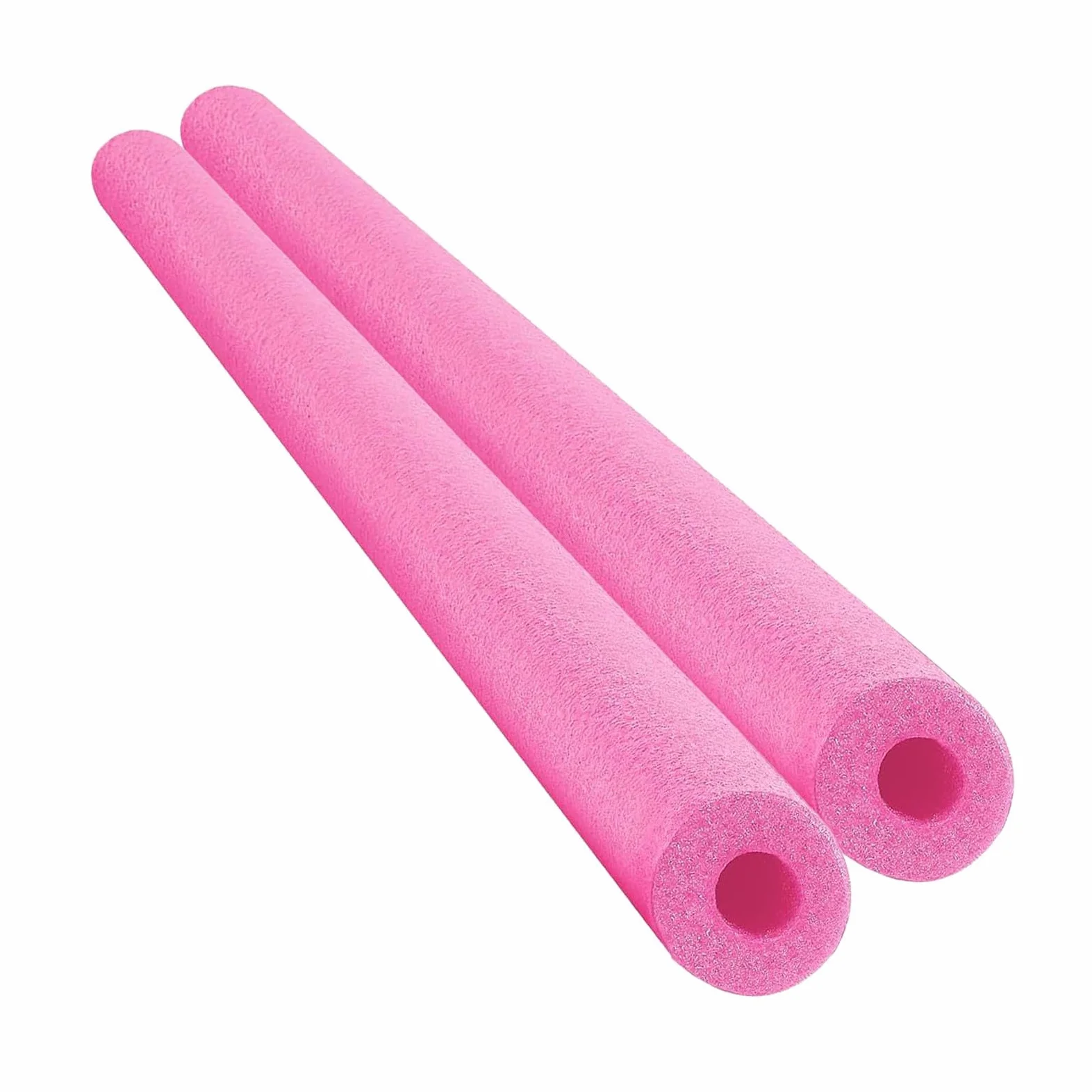 Amagogo Lot de 2 Frites de Piscine en Mousse, Tubes de Natation en Mousse, Aide à L'entraînement Légère, Bâtons Flottants de 150 cm, pour Apprentissage Natation, Aquagym Ou Plage