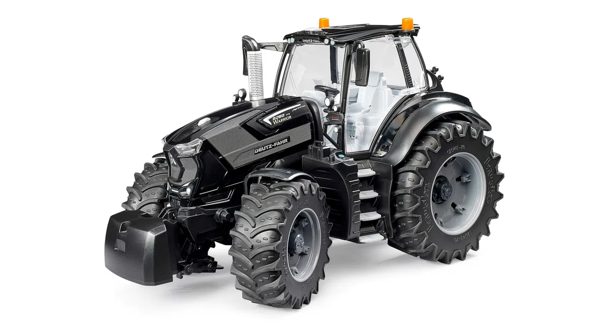 Bruder 03162 - DEUTZ-FAHR 8280 TTV Warrior - 1:16 Tracteur, véhicules de Ferme, Agriculture, Jouets à partir de 3 Ans