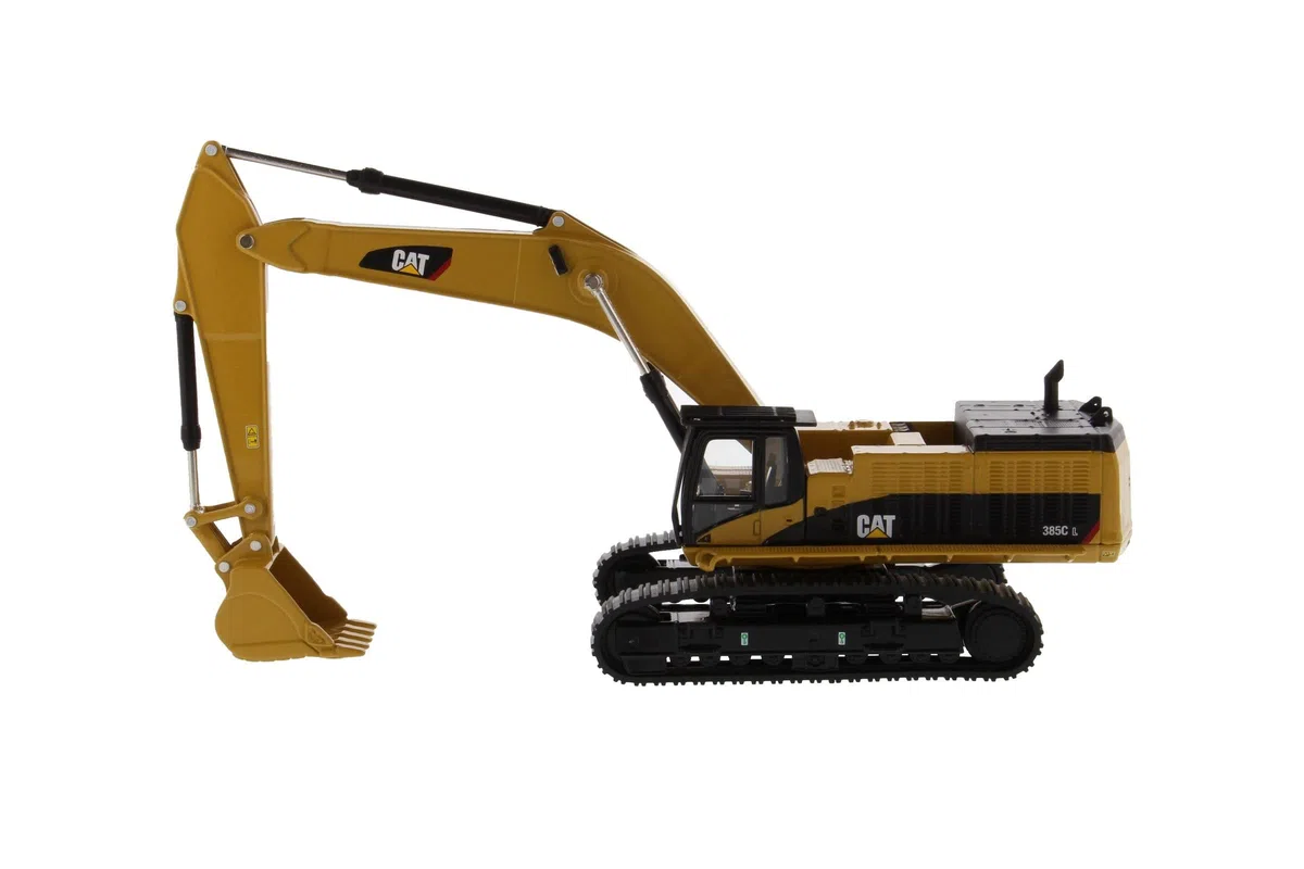 Diecast Masters 85694 Caterpillar Pelle sur chenilles 385C avec boîte de présentation et échelle 1:64 env. 22 x 7 x 10,1 cm, à partir de 8 Ans, Convient pour collectionneurs et comme Cadeau