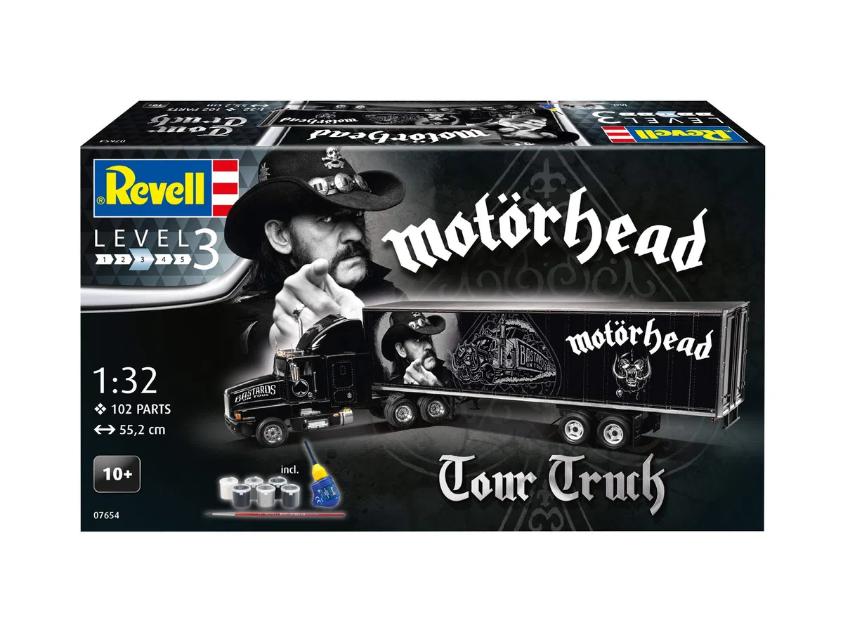 Revell 07654 - Coffret Cadeau Maquette Camion Motörhead à Construire, échelle 1/32