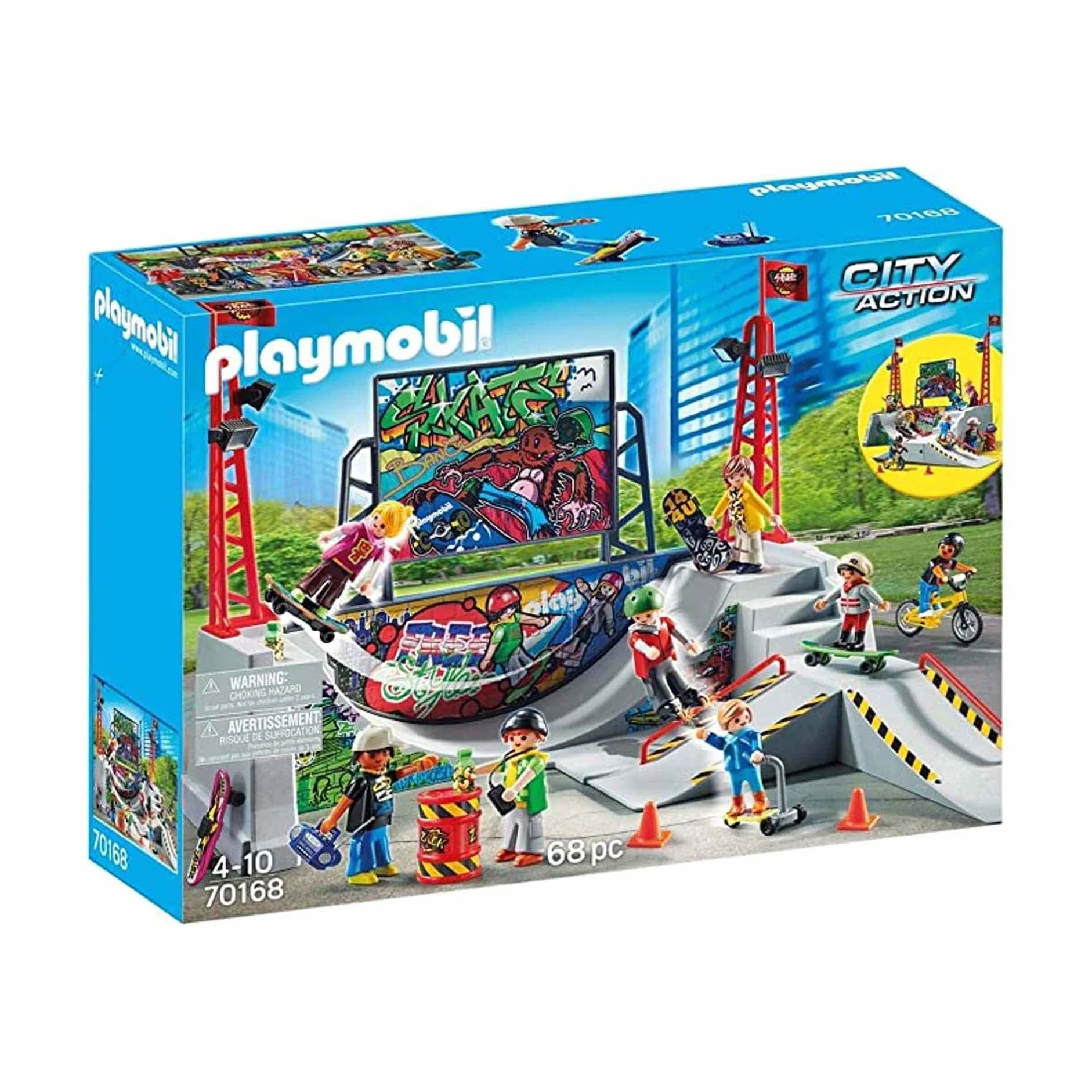 PLAYMOBIL - Skate - Piste 70168