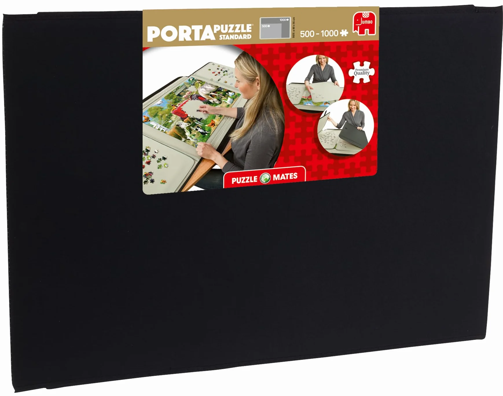 Jumbo Games Portapuzzle - Grand Tapis de Puzzle pouvant contenir jusqu'à 1000 pièces et Accessoires