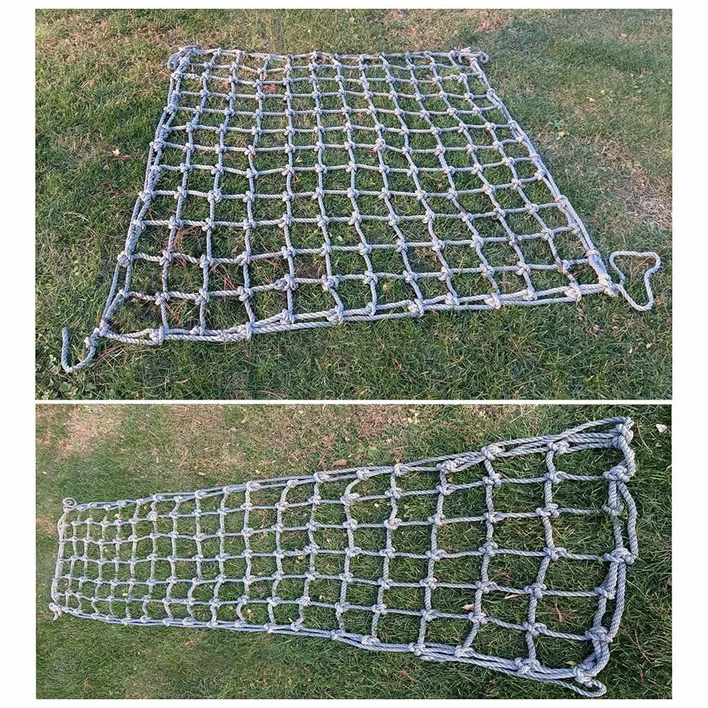 Filet d'escalade robuste pour aire de jeux en plein air et sécurité de cargaison