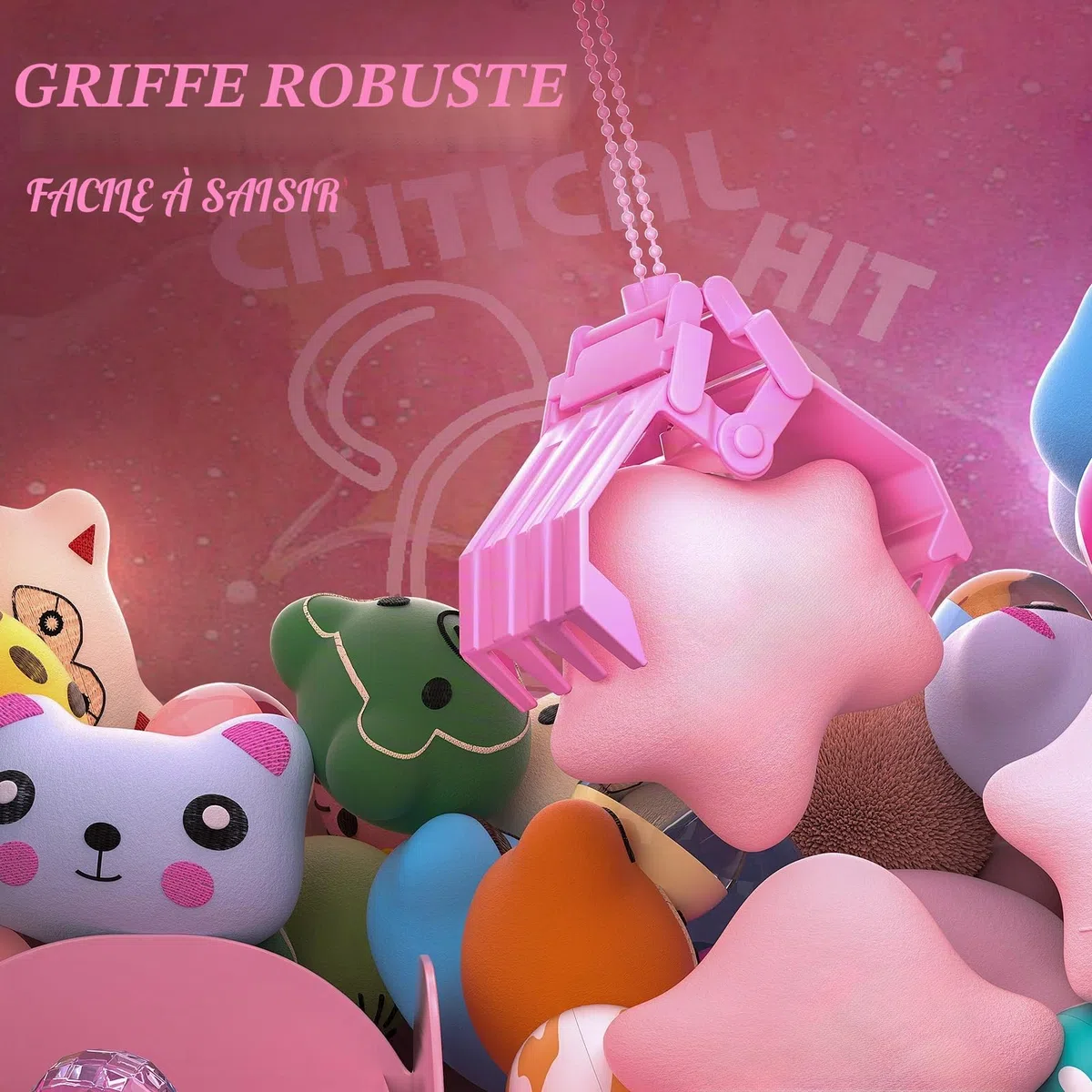 Skirfy Claw Machine pour enfants, jouets licornes pour filles de plus de 6 ans, mini machine de vente d'arcade avec Toy Candy Dispenser, jouet à griffes, cadeau