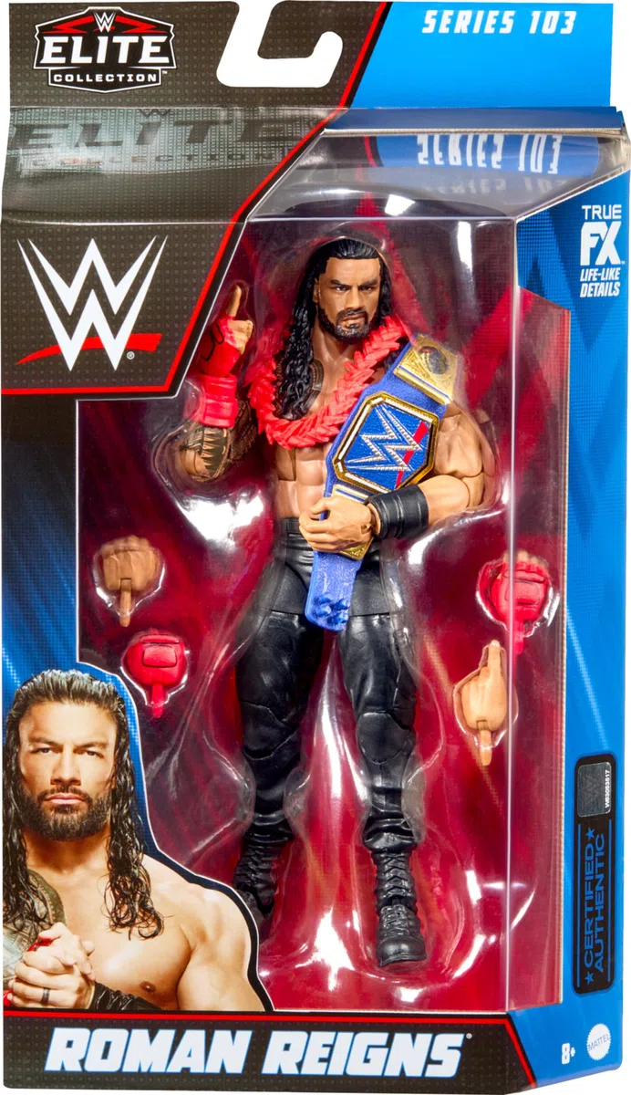 WWE Elite Action Figure Roman Reigns with Accessory