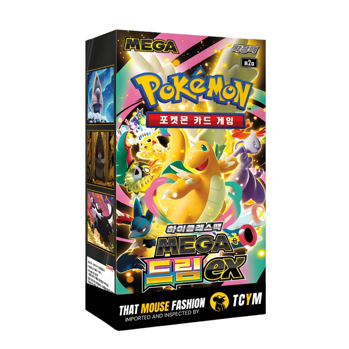 Boîte booster coréenne Mega Dream Korean Heroes | Pokemon Ascended Heroes | Mega Evolution Pokemon Korean Booster Box | 10 boosters | That Mouse Fashion