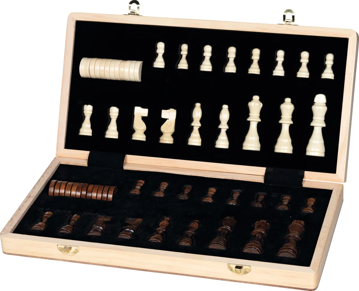 Schach/Dame Spiel 2in1, per St