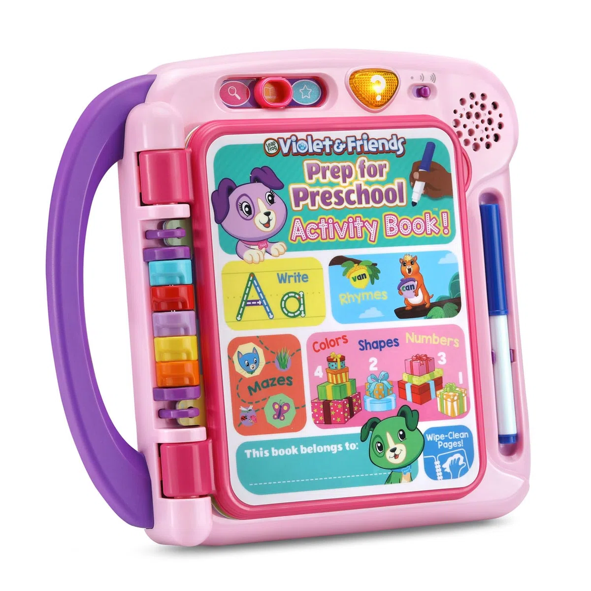 LeapFrog Violet and Friends Livre d'activit s pr scolaires Rose
