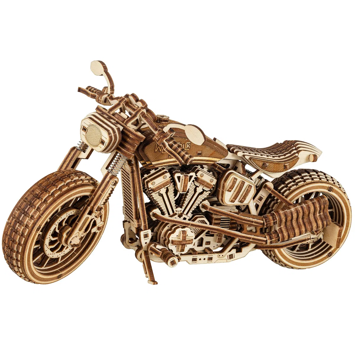 Wood Trick Iron Pony Puzzle en bois 3D personnalisable pour adultes - Système d'assemblage modulaire - Modèles de bricolage d'ingénierie pour adultes à construire