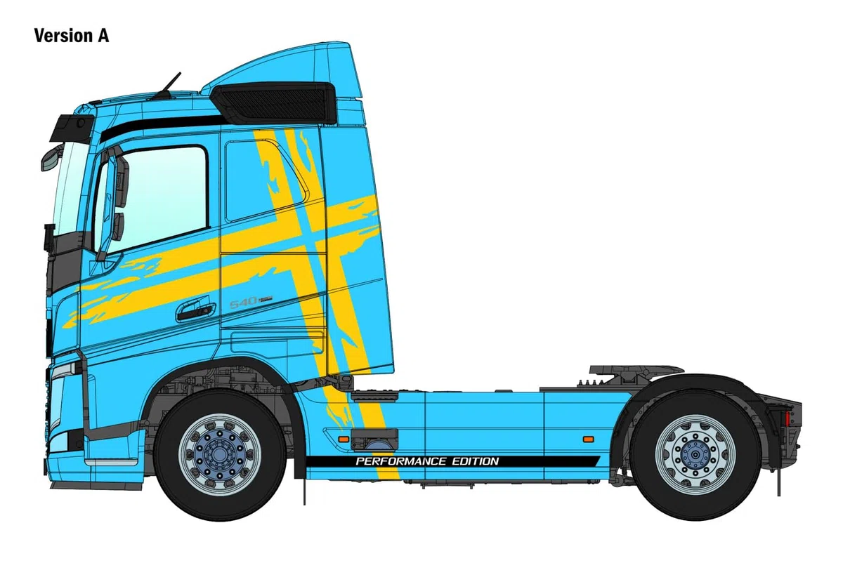 ITALERI - Maquette Camion Volvo Fh Low Roof |italeri|3967| 1:24 Maquette Char Promo