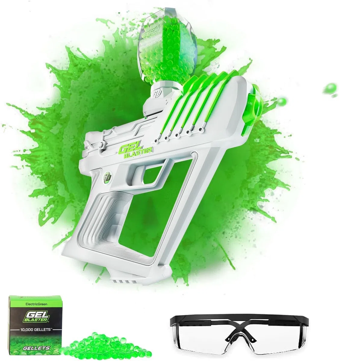 Gel Blaster The Original Surge - Blaster à Billes de Gel Haute Performance | Modes Semi-et Automatique | 10 K de Tours, portée de 30 mètres | Autonomie de la Batterie de 4 Heures | À partir de 14 Ans