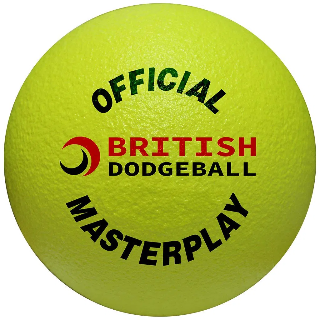 Dodgeball en mousse – Lot de 6 (jaune) – Approuvé par British Dodgeball