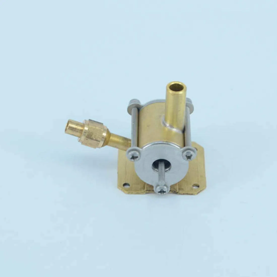 BuildCubes Modèle de Moteur à Vapeur, Mini Moteur à Vapeur en Métal Moteur à Turbine à Vapeur, Kit de Modélisation de Moteur à Turbine, Kit Moteur à Vapeur, éducatif Cadeau -RTR